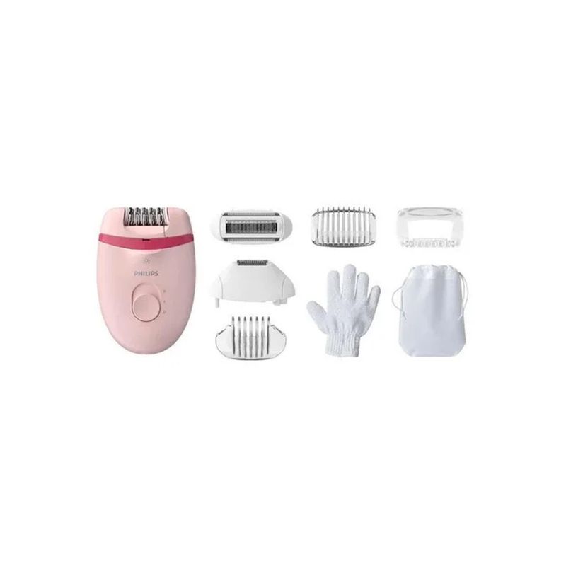 PHILIPS - Depiladora Philips Satinelle Essential Bre28500 Compacta