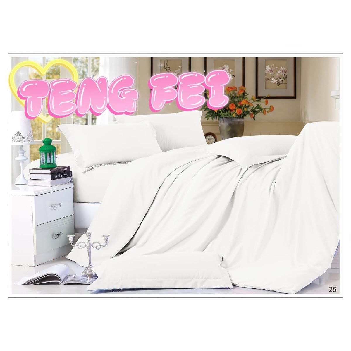 GENERICO - Juego De Sabanas 1.5P + Fundas