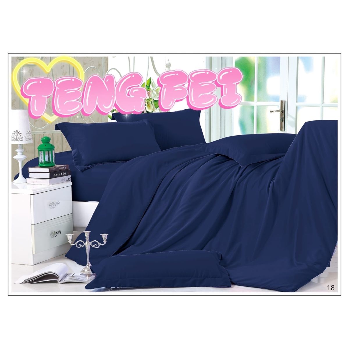 GENERICO - Juego De Sabanas King + Fundas 200 Hilos