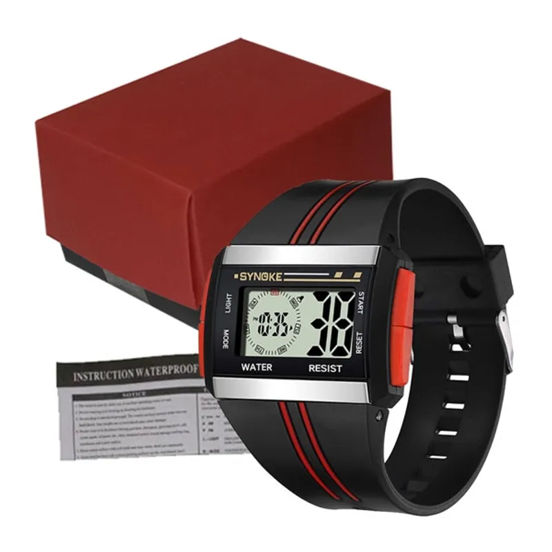 SYNOKE - Reloj Digital Juvenil SYNOKE 9222 - Reloj Niño - Niña