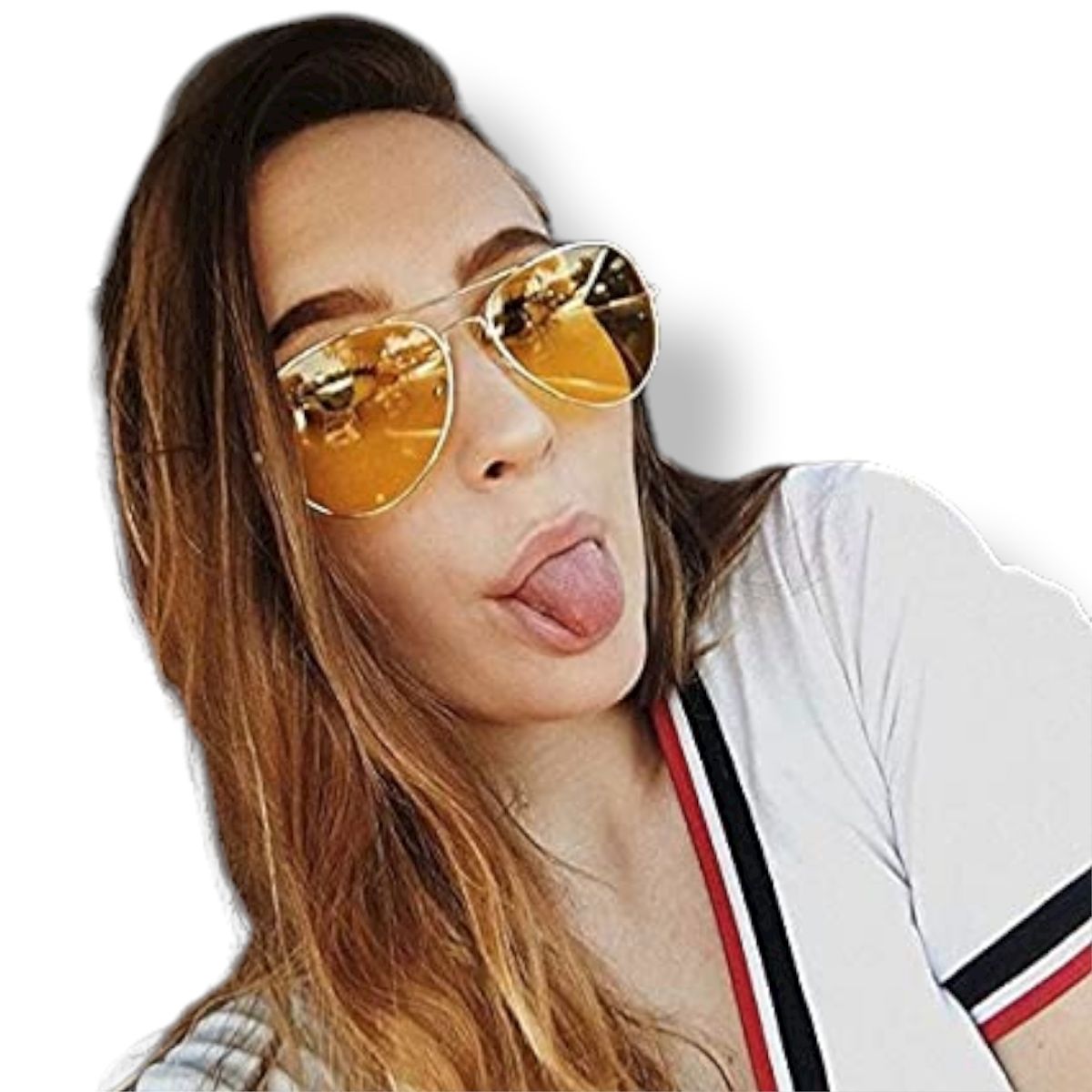 GENERICO - LENTES VISION NOCTURNA PILOTOS YELLOW FLY AM72