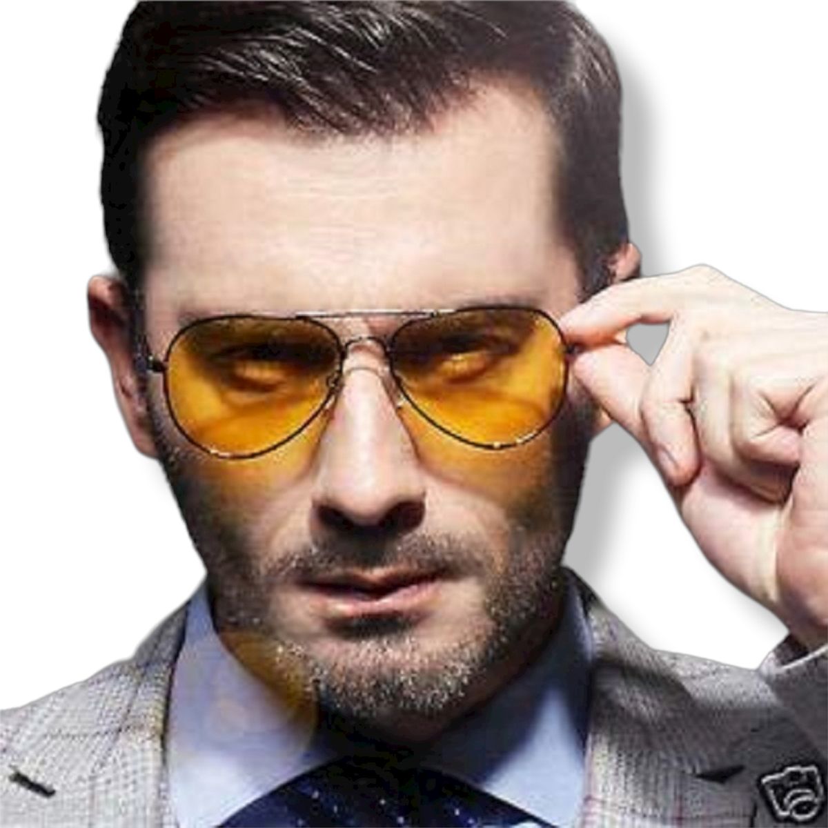 GENERICO - LENTES VISION NOCTURNA PILOTOS YELLOW FLY AM72