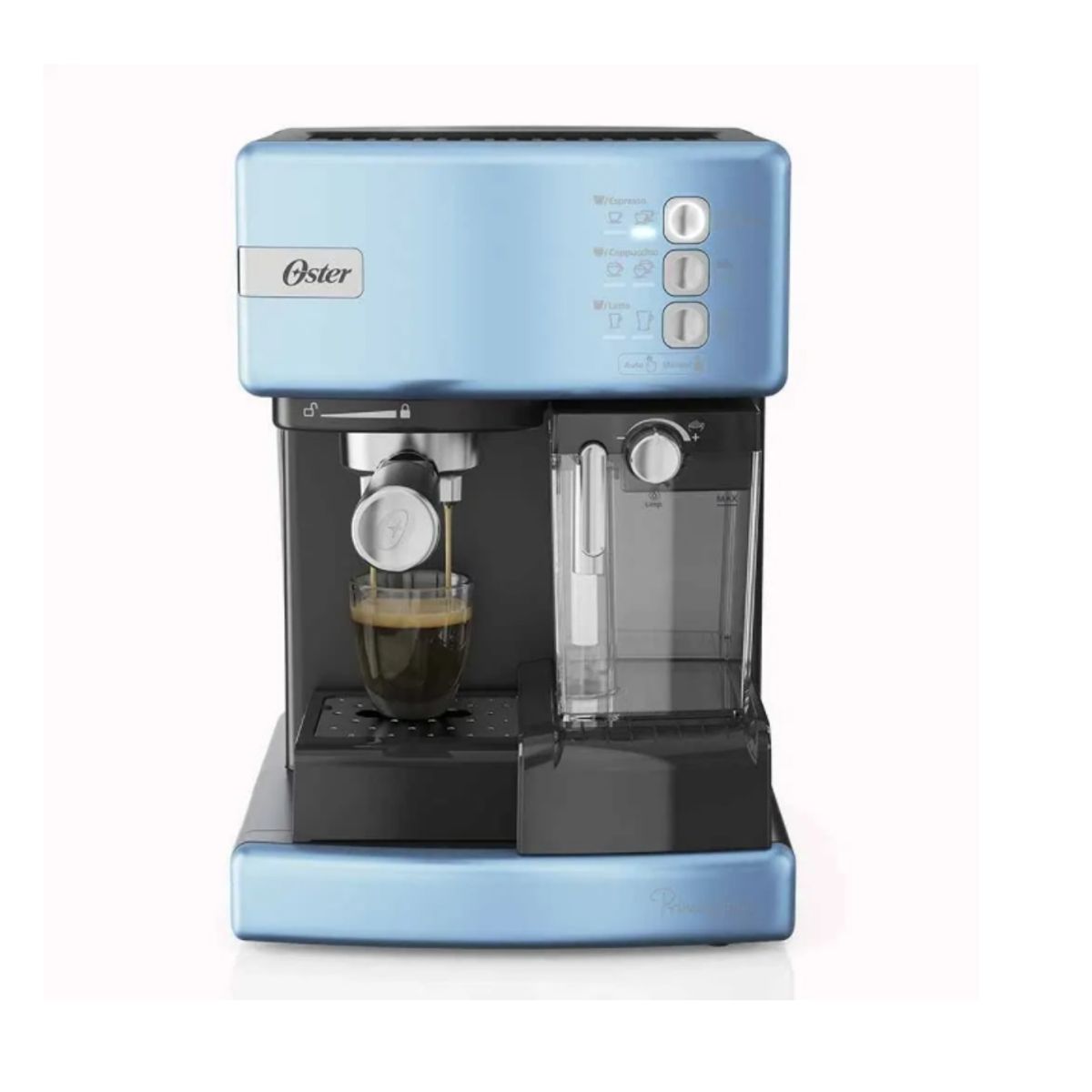 OSTER - Cafetera De Espresso Oster Primalatte Azul Bvstem6603cc