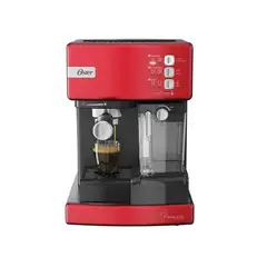 OSTER - Cafetera De Espresso Primalatte Roja Bvstem6603b