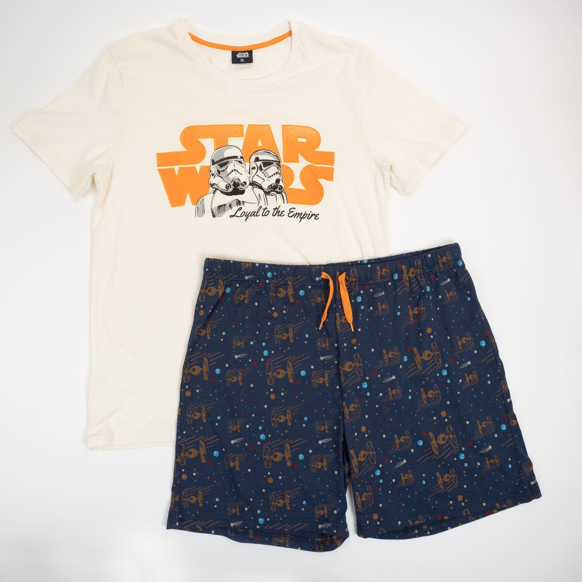 STAR WARS - Pijama Hombre Stormtrooper Naves Blanco Star Wars