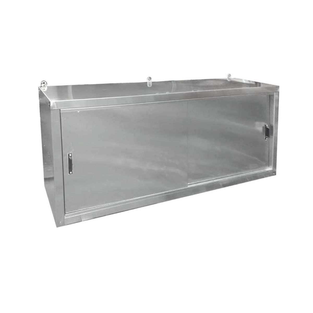 VERSATILE - Gabinete Mural Metálico Aéreo  Inox. Puertas Correderas- 120