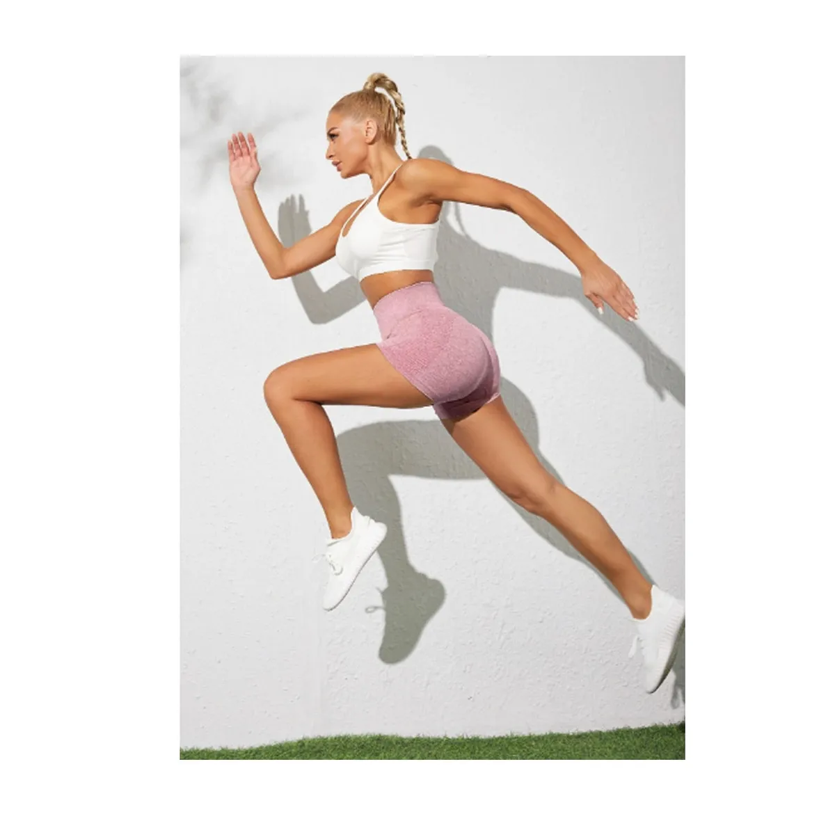 EVERSO - Calza Corta Deportiva Lisa Push Up