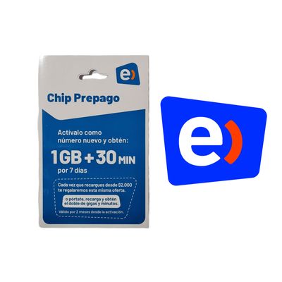 Imagen 2 del producto Chip 1 Giga + 30 Minutos