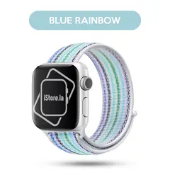 GENERICO - Correa Nylon DualColor compatible AppleWatch 42-44-45-49mm.