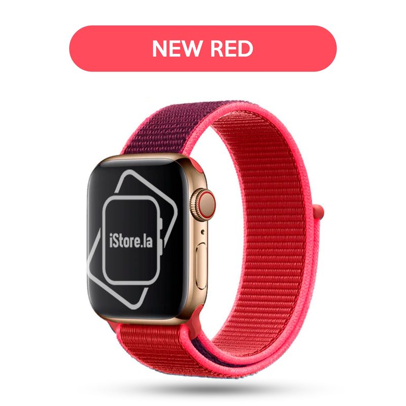 GENERICO - Correa Nylon DualColor compatible AppleWatch 42-44-45-49mm.