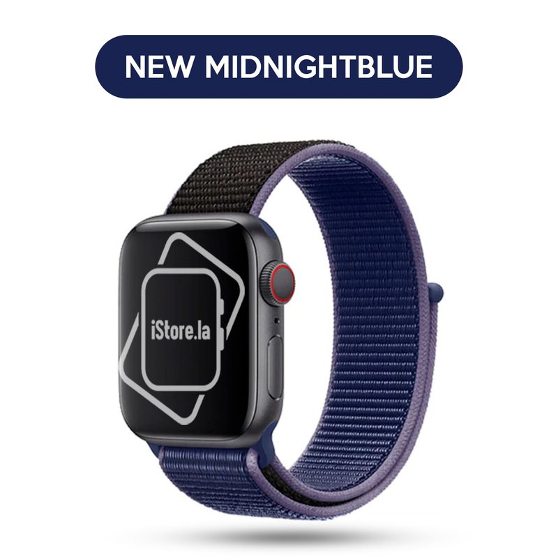 GENERICO - Correa Nylon DualColor compatible AppleWatch 42-44-45-49mm.