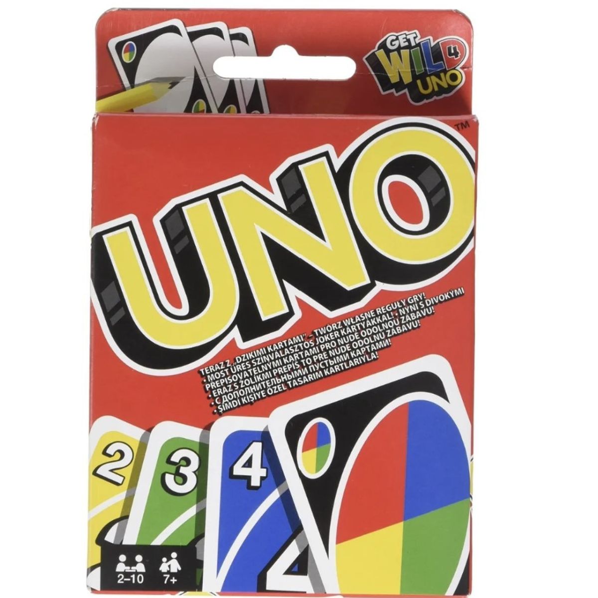 MATTEL - Juego de Mesa Uno Naipe Cartas Mattel