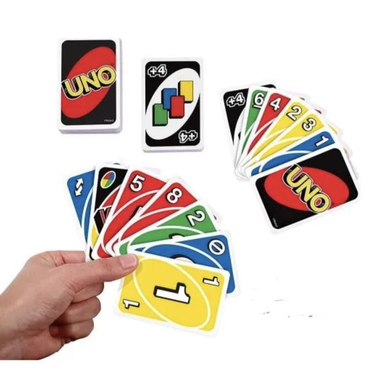 MATTEL - Juego de Mesa Uno Naipe Cartas Mattel