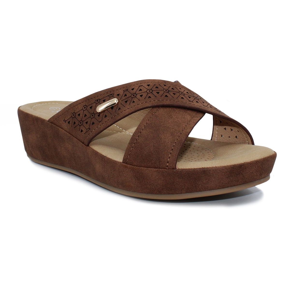 STYLO SHOES - Sandalia ST233 taupe Stylo Shoes