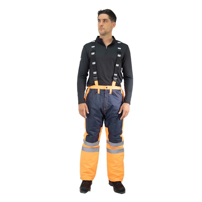 Jardinera Pantalon Termico HW Siberia Naranja L