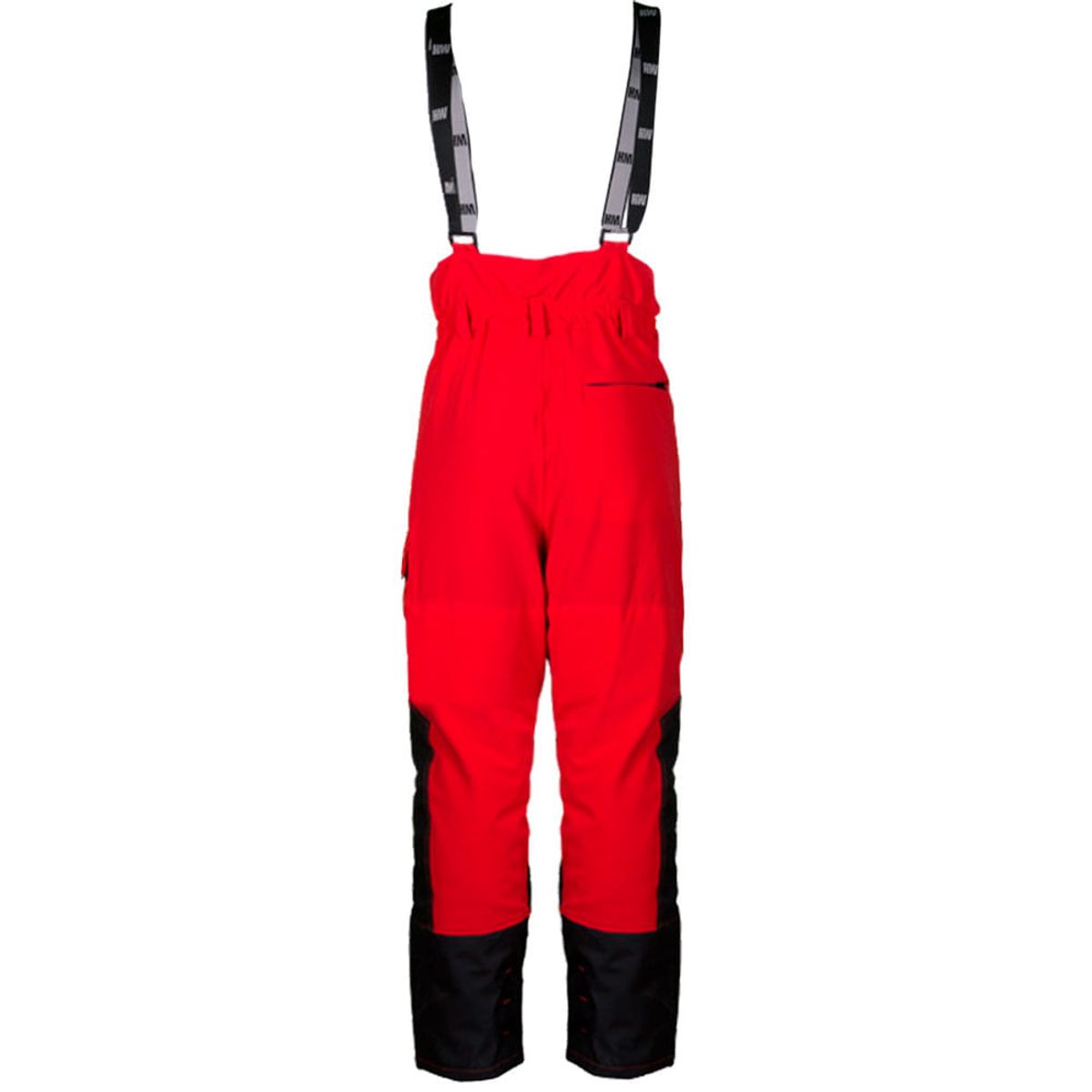 HARDWORK - Jardinera Pantalon HW Anticorte Motosierra Rojo