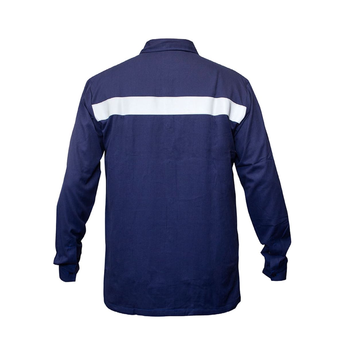 HARDWORK - Camisa Marca Ignífuga Antiestática Azul Marino