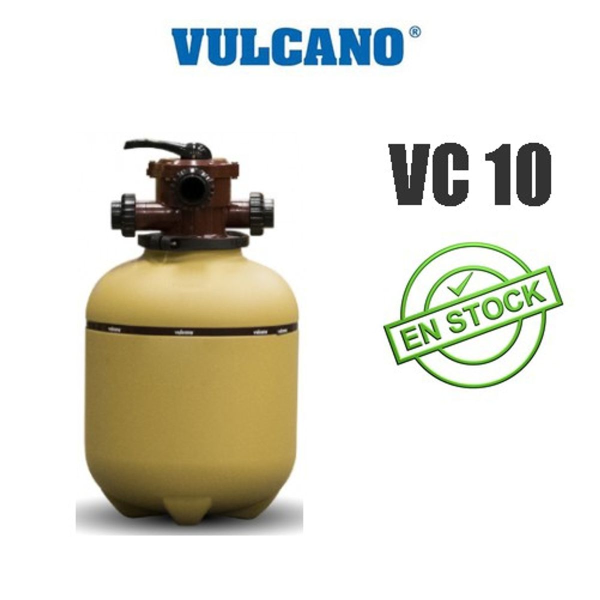 VULCANO - Filtro para piscina Vulcano vc-10