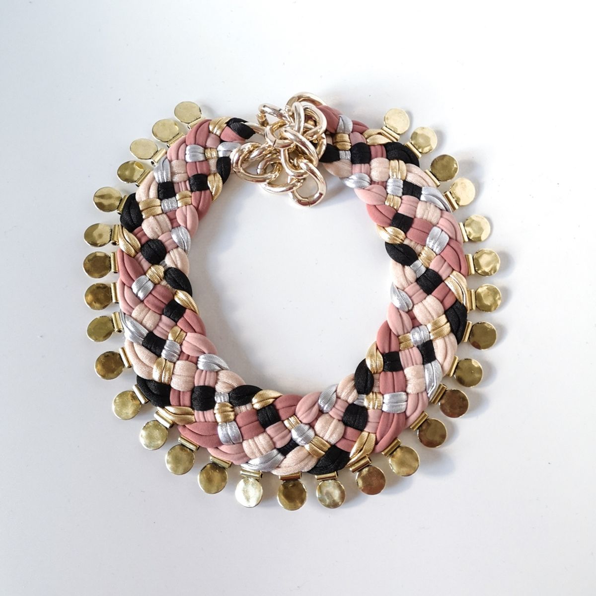 MARIA LA BIYUX - MLB Collar Tiger Basic Dorado