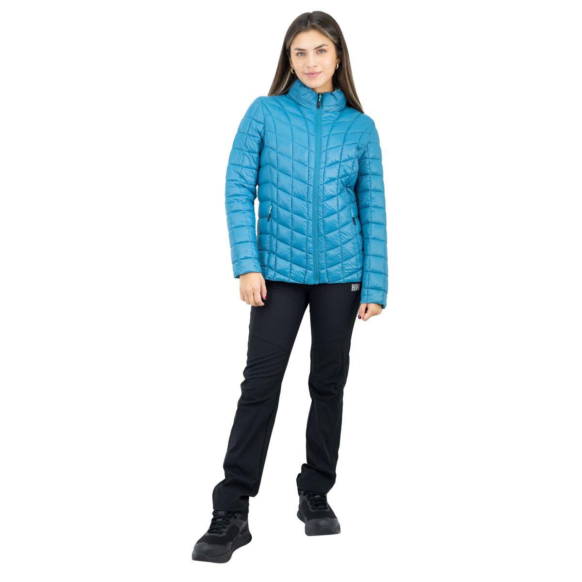 HARDWORK - Parka Insulada HW Traveler Mujer Petroleo