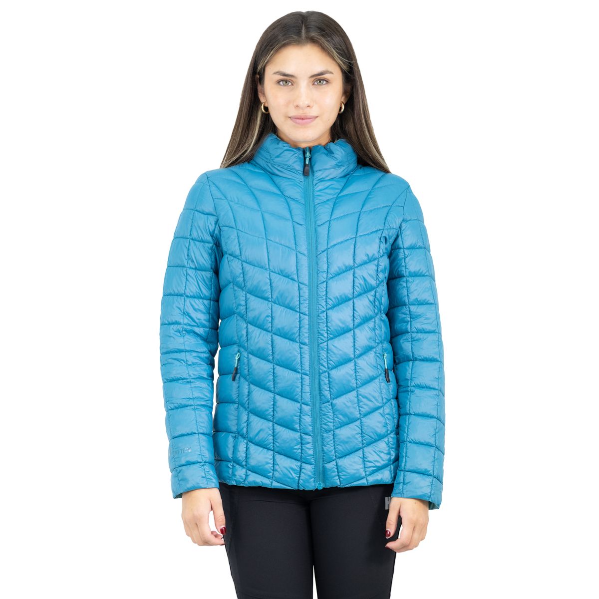 HARDWORK - Parka Insulada HW Traveler Mujer Petroleo
