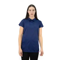 QUEBEC - Polera Cooldry Manga corta Azul Mujer