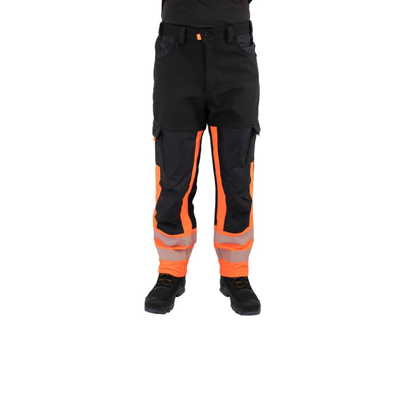 HARDWORK - Pantalón Softshell HW Oklan Rojo Fluor