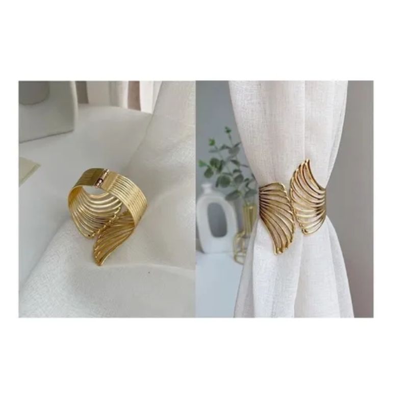 GENERICO - Sujetador De Cortina Decorativo Hogar Accesorios