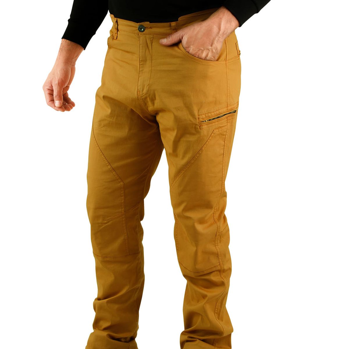 HARDWORK - Pantalón HW Rangi Hombre Mustard