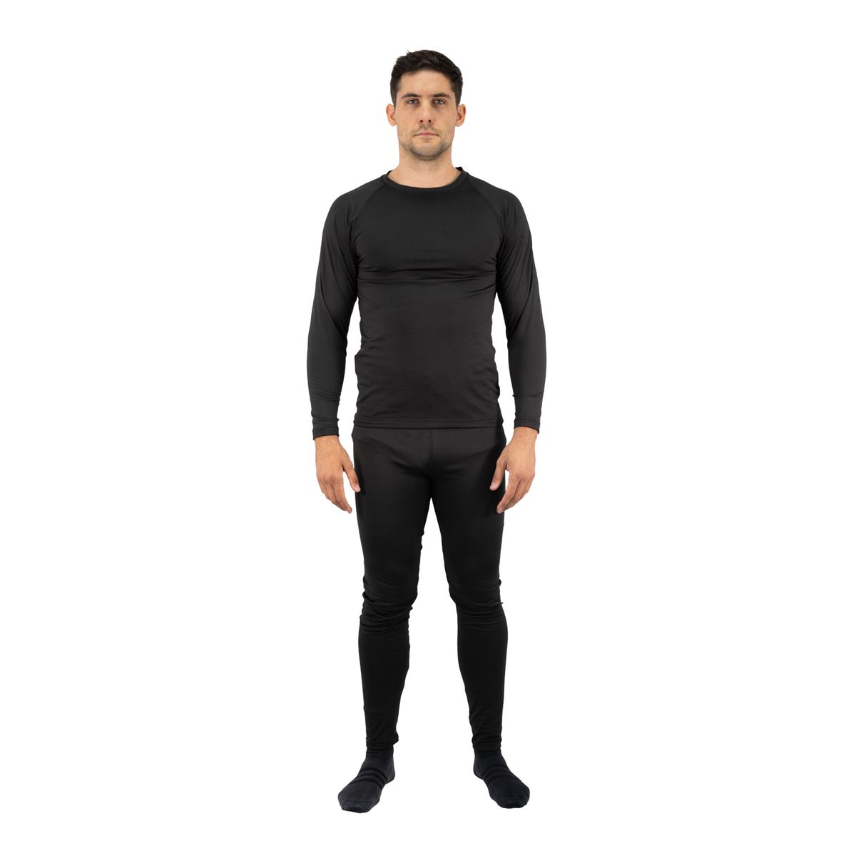 HARDWORK - Conjunto Primera Capa HW HDX Termico Negro