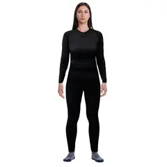HARDWORK - Conjunto Primera Capa Hw Patagonia Spandex Mujer Black