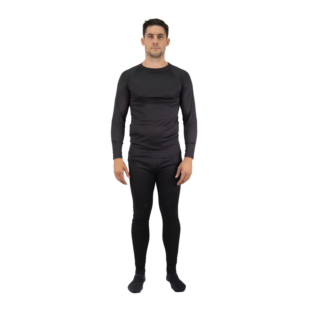 HARDWORK - Conjunto Primera Capa HW Polipropileno LFA Negro