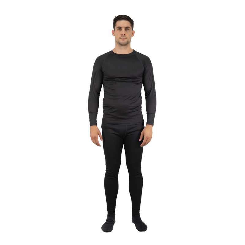 HARDWORK - Conjunto Primera Capa HW Polipropileno LFA Negro
