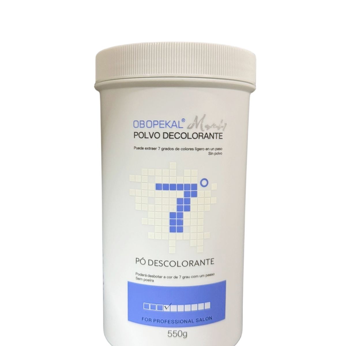 OBOPEKAL - Decolorante Obopekal 7 Tonos De Color Polvo Blanco 550ml