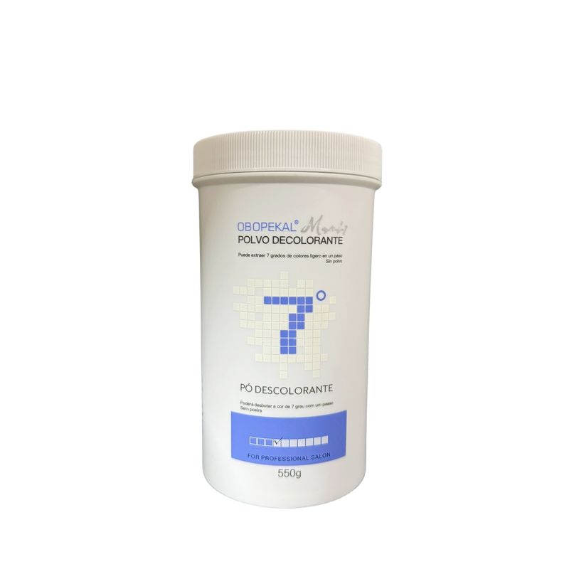 OBOPEKAL - Decolorante Obopekal 7 Tonos De Color Polvo Blanco 550ml