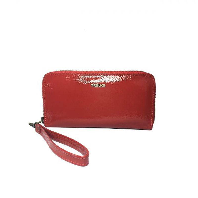 TRELKE - BILLETERA CUERO NÜLAN ROJO RICHATO