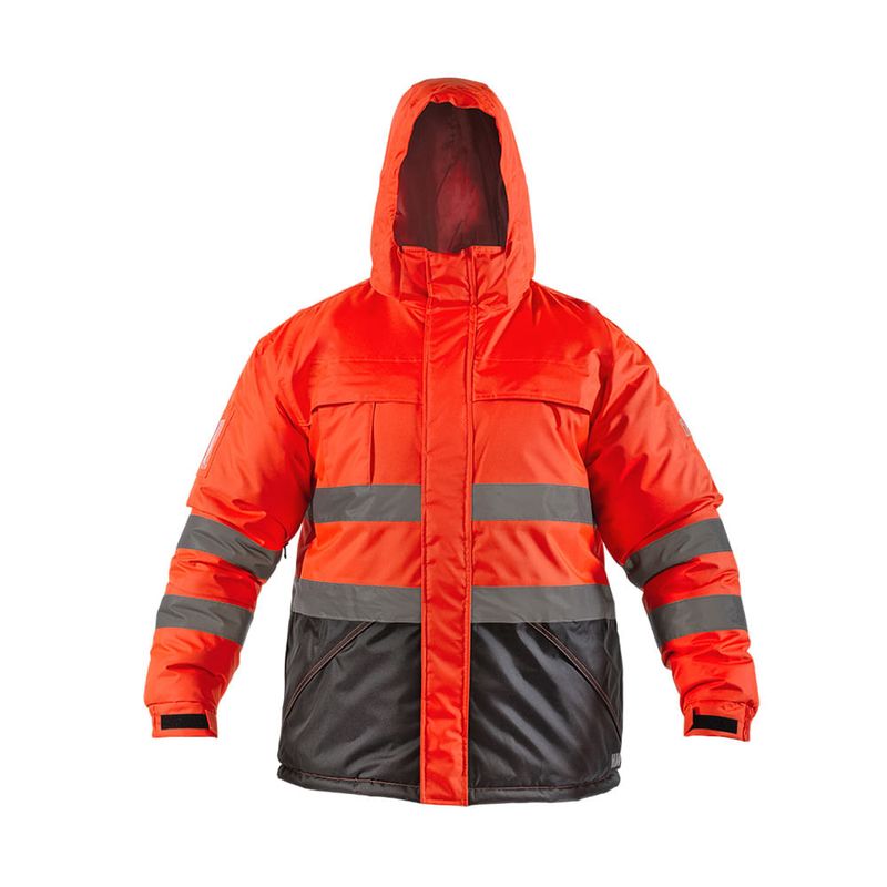 HARDWORK - Parka Reflectiva Hw Siberia Rojo Fluor