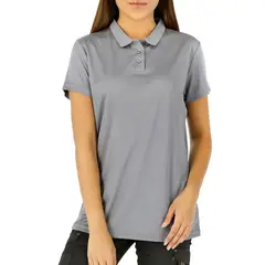 QUEBEC - Polera Cooldry Manga corta Mujer Gris