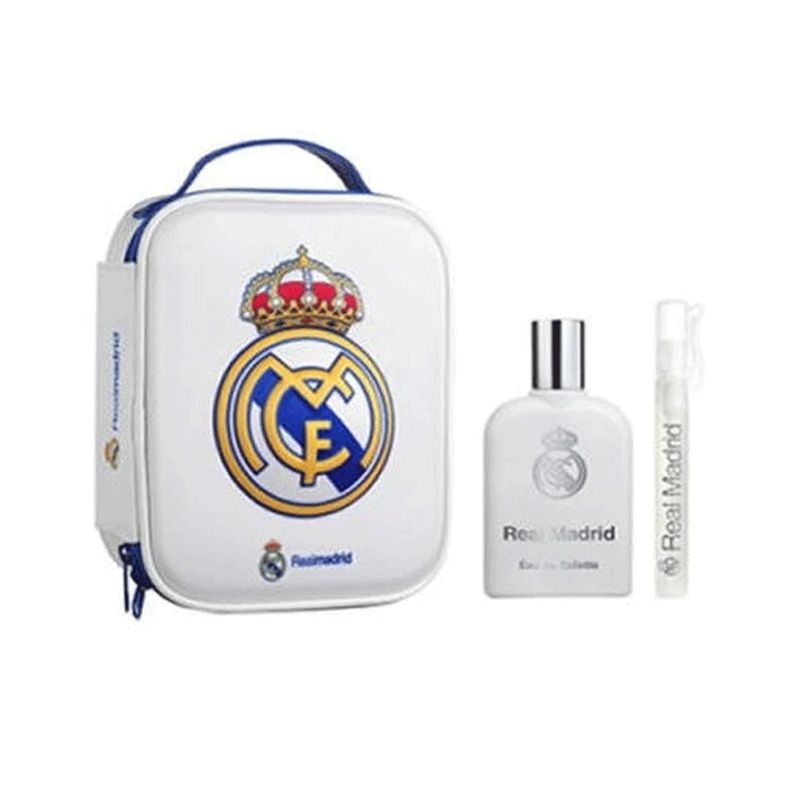 REAL MADRID - Perfume Real Madrid Set 100ml Edt+ 10ml Edt+ Neceser Hombre