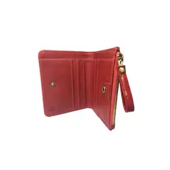 TRELKE - BILLETERA CUERO TÜWEL ROJO