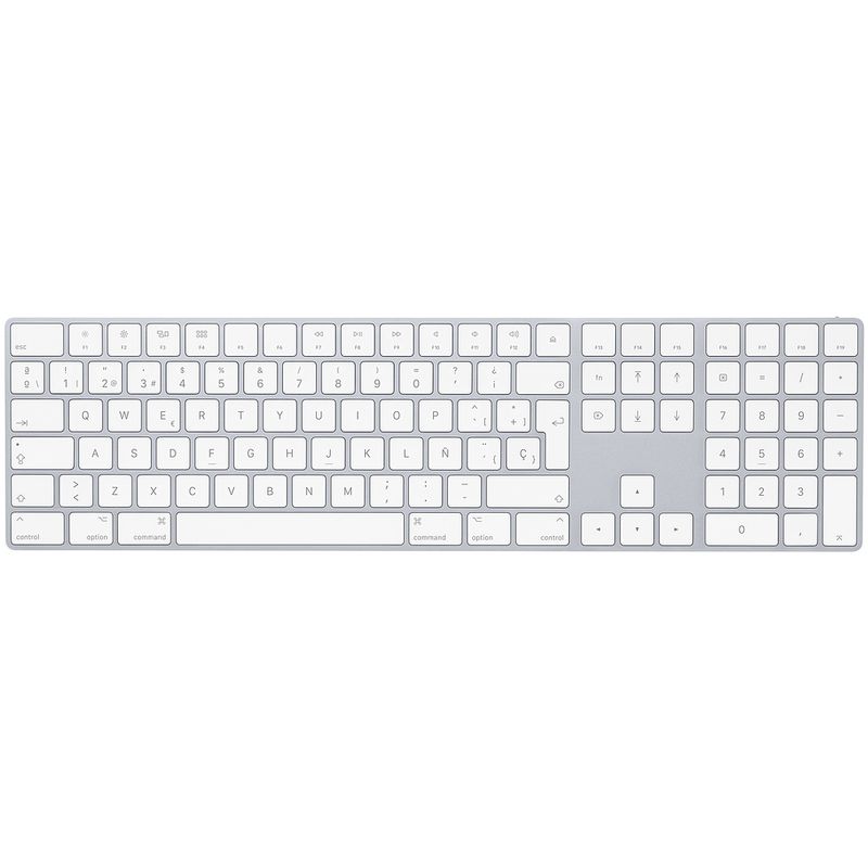 APPLE - Apple Magic Keyboard Con Teclado Numérico Plata Original - Plateado