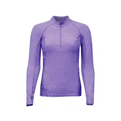 HARDWORK - Polera Dry Fit Hw Manga Larga Mujer Lila