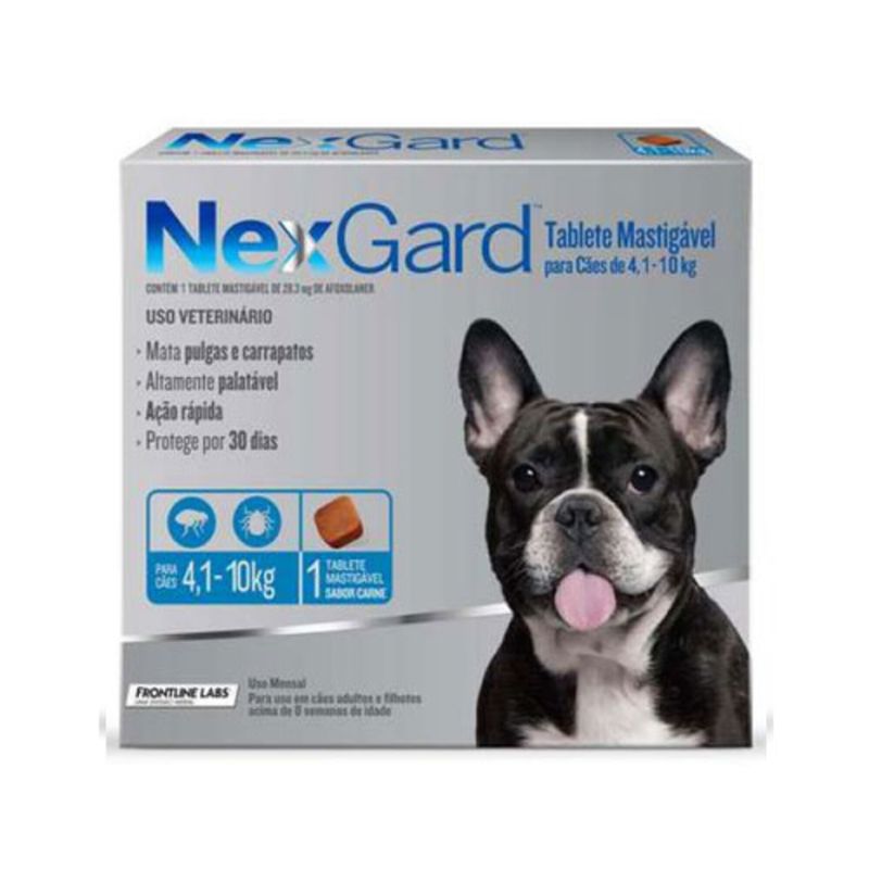 NEXGARD - Nexgard 1 tab 4-10 k