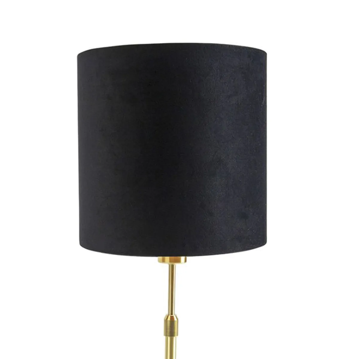 WANT - Lámpara de Mesa Varella Con Pantalla E-27 Dorado