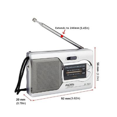 Imagen 2 del producto Mini radio indin Bc-R22 Radio receiver
