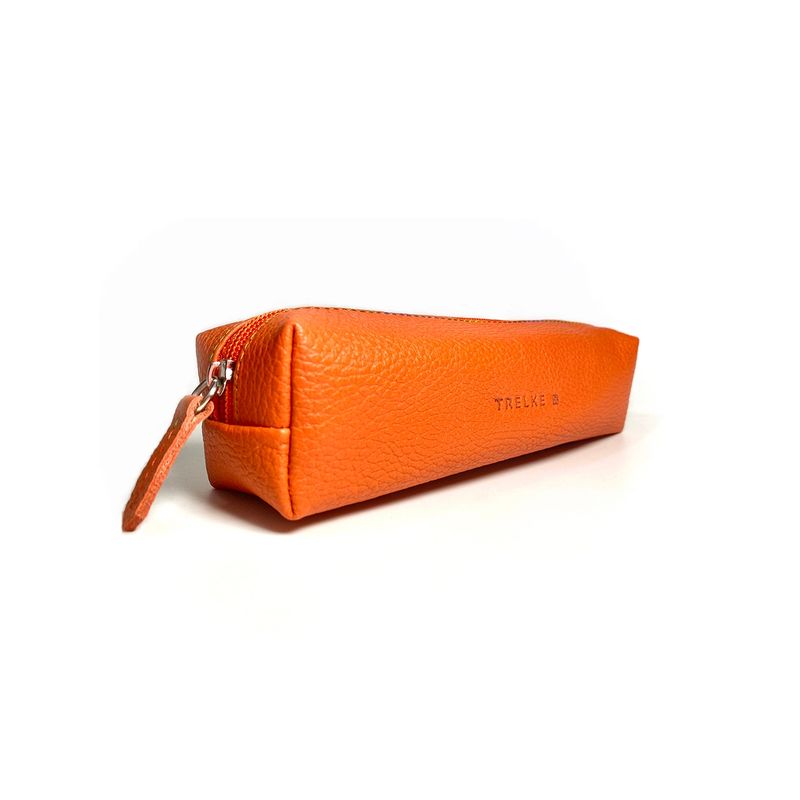 TRELKE - ESTUCHE CUERO WIF NARANJO