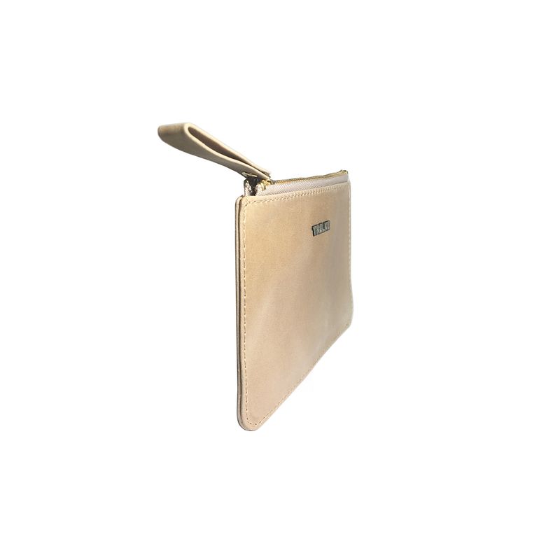 TRELKE - MONEDERO CUERO EPÜ BEIGE