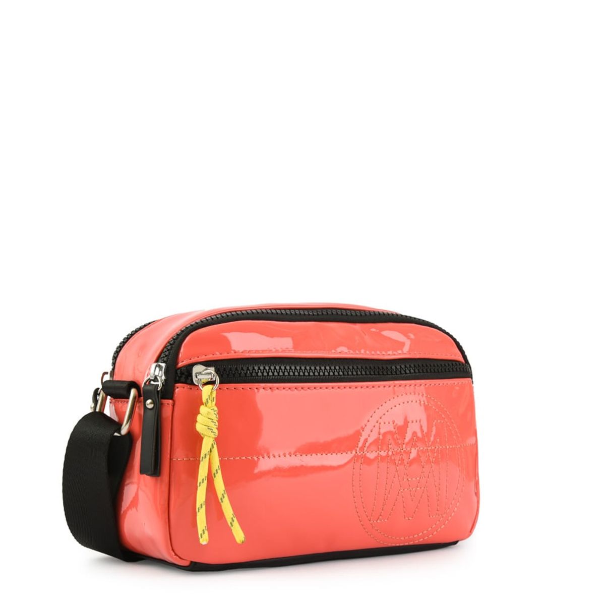 AMPHORA - Cartera bandolera danae pequeña coral