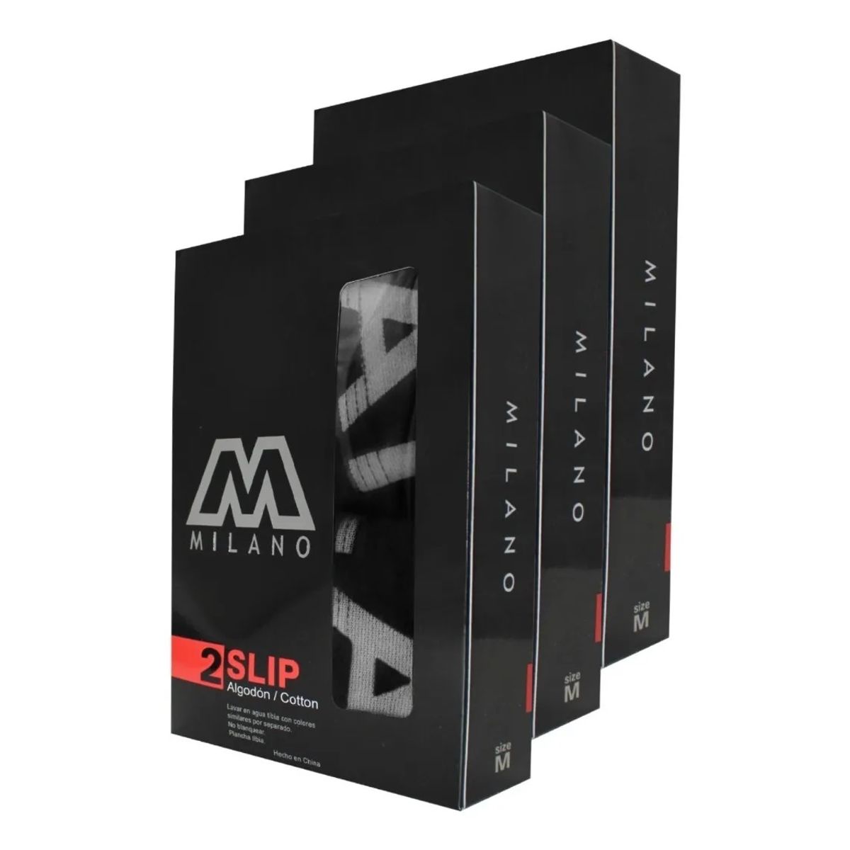 GARSIL - 12 Calzoncillos Slip De Algodón Para Hombre.