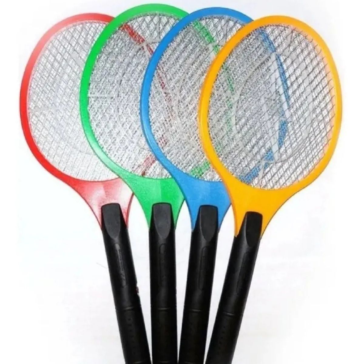 GENERICO - X2 Raqueta Mata Moscas Eléctrico Matamoscas Mosquitos